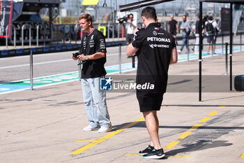 2024-10-17 - Mick Schumacher reserve driver in Formula One for Mercedes portrait during the Formula 1 Pirelli United States Grand Prix 2024, 19th round of the 2024 Formula One World Championship from October 18 to 20, 2024 on the Circuit of the Americas, in Austin, United States of America - F1 - US GRAND PRIX 2024 - FORMULA 1 - MOTORS