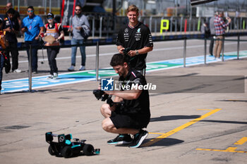 2024-10-17 - Mick Schumacher reserve driver in Formula One for Mercedes portrait during the Formula 1 Pirelli United States Grand Prix 2024, 19th round of the 2024 Formula One World Championship from October 18 to 20, 2024 on the Circuit of the Americas, in Austin, United States of America - F1 - US GRAND PRIX 2024 - FORMULA 1 - MOTORS