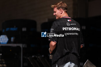 2024-10-17 - Mick Schumacher reserve driver in Formula One for Mercedes portrait during the Formula 1 Pirelli United States Grand Prix 2024, 19th round of the 2024 Formula One World Championship from October 18 to 20, 2024 on the Circuit of the Americas, in Austin, United States of America - F1 - US GRAND PRIX 2024 - FORMULA 1 - MOTORS