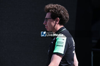 2024-10-17 - BINOTTO Mattia, CEO and CTO of Stake F1 Team Kick Sauber, portrait during the Formula 1 Pirelli United States Grand Prix 2024, 19th round of the 2024 Formula One World Championship from October 18 to 20, 2024 on the Circuit of the Americas, in Austin, United States of America - F1 - US GRAND PRIX 2024 - FORMULA 1 - MOTORS