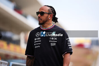 2024-10-17 - HAMILTON Lewis (gbr), Mercedes AMG F1 Team W15, portrait during the Formula 1 Pirelli United States Grand Prix 2024, 19th round of the 2024 Formula One World Championship from October 18 to 20, 2024 on the Circuit of the Americas, in Austin, United States of America - F1 - US GRAND PRIX 2024 - FORMULA 1 - MOTORS