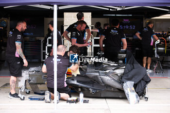 2024-10-17 - Alpine F1 Team A524, mechanical detail, cockpit during the Formula 1 Pirelli United States Grand Prix 2024, 19th round of the 2024 Formula One World Championship from October 18 to 20, 2024 on the Circuit of the Americas, in Austin, United States of America - F1 - US GRAND PRIX 2024 - FORMULA 1 - MOTORS