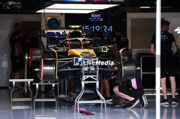 2024-10-17 - Alpine F1 Team A524, mechanical detail during the Formula 1 Pirelli United States Grand Prix 2024, 19th round of the 2024 Formula One World Championship from October 18 to 20, 2024 on the Circuit of the Americas, in Austin, United States of America - F1 - US GRAND PRIX 2024 - FORMULA 1 - MOTORS