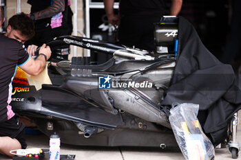 2024-10-17 - Alpine F1 Team A524, mechanical detail, cockpit during the Formula 1 Pirelli United States Grand Prix 2024, 19th round of the 2024 Formula One World Championship from October 18 to 20, 2024 on the Circuit of the Americas, in Austin, United States of America - F1 - US GRAND PRIX 2024 - FORMULA 1 - MOTORS