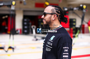 2024-10-17 - HAMILTON Lewis (gbr), Mercedes AMG F1 Team W15, portrait during the Formula 1 Pirelli United States Grand Prix 2024, 19th round of the 2024 Formula One World Championship from October 18 to 20, 2024 on the Circuit of the Americas, in Austin, United States of America - F1 - US GRAND PRIX 2024 - FORMULA 1 - MOTORS