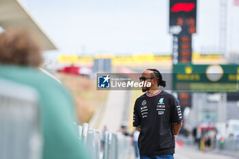 2024-10-17 - HAMILTON Lewis (gbr), Mercedes AMG F1 Team W15, portrait during the Formula 1 Pirelli United States Grand Prix 2024, 19th round of the 2024 Formula One World Championship from October 18 to 20, 2024 on the Circuit of the Americas, in Austin, United States of America - F1 - US GRAND PRIX 2024 - FORMULA 1 - MOTORS