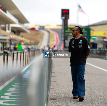 17/10/2024 - HAMILTON Lewis (gbr), Mercedes AMG F1 Team W15, portrait during the Formula 1 Pirelli United States Grand Prix 2024, 19th round of the 2024 Formula One World Championship from October 18 to 20, 2024 on the Circuit of the Americas, in Austin, United States of America - F1 - US GRAND PRIX 2024 - FORMULA 1 - MOTORI