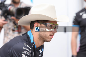 2024-10-18 - GASLY Pierre (fra), Alpine F1 Team A524, portrait during the Formula 1 Pirelli United States Grand Prix 2024, 19th round of the 2024 Formula One World Championship from October 18 to 20, 2024 on the Circuit of the Americas, in Austin, United States of America - F1 - US GRAND PRIX 2024 - FORMULA 1 - MOTORS