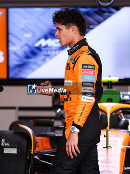 2024-10-18 - NORRIS Lando (gbr), McLaren F1 Team MCL38, portrait during the Formula 1 Pirelli United States Grand Prix 2024, 19th round of the 2024 Formula One World Championship from October 18 to 20, 2024 on the Circuit of the Americas, in Austin, United States of America - F1 - US GRAND PRIX 2024 - FORMULA 1 - MOTORS