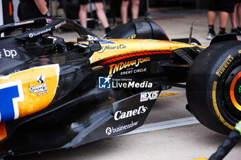 2024-10-18 - Alpine F1 Team, Indiana Jones livery during the Formula 1 Pirelli United States Grand Prix 2024, 19th round of the 2024 Formula One World Championship from October 18 to 20, 2024 on the Circuit of the Americas, in Austin, United States of America - F1 - US GRAND PRIX 2024 - FORMULA 1 - MOTORS