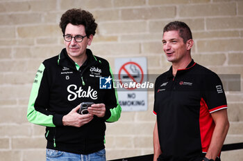 2024-10-18 - BINOTTO Mattia, CEO and CTO of Stake F1 Team Kick Sauber, portrait during the Formula 1 Pirelli United States Grand Prix 2024, 19th round of the 2024 Formula One World Championship from October 18 to 20, 2024 on the Circuit of the Americas, in Austin, United States of America - F1 - US GRAND PRIX 2024 - FORMULA 1 - MOTORS