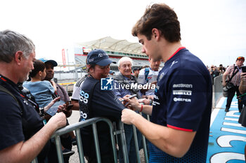 2024-10-18 - COLAPINTO Franco (arg), Williams Racing FW46, portrait during the Formula 1 Pirelli United States Grand Prix 2024, 19th round of the 2024 Formula One World Championship from October 18 to 20, 2024 on the Circuit of the Americas, in Austin, United States of America - F1 - US GRAND PRIX 2024 - FORMULA 1 - MOTORS