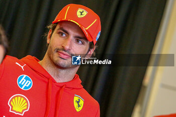 18/10/2024 - Carlos Sainz Jr. (ESP) - Scuderia Ferrari - Ferrari SF-24 - Ferrari during the Formula 1 Pirelli United States Grand Prix 2024, scheduled to take place at Circuit of Americas in Austin, TX (USA) Sept 18-20, 2024 - FORMULA 1 PIRELLI UNITED STATES GRAND PRIX 2024 - PRACTICE - FORMULA 1 - MOTORI