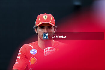 18/10/2024 - Carlos Sainz Jr. (ESP) - Scuderia Ferrari - Ferrari SF-24 - Ferrari during the Formula 1 Pirelli United States Grand Prix 2024, scheduled to take place at Circuit of Americas in Austin, TX (USA) Sept 18-20, 2024 - FORMULA 1 PIRELLI UNITED STATES GRAND PRIX 2024 - PRACTICE - FORMULA 1 - MOTORI