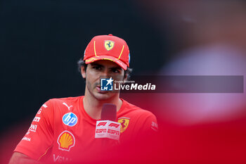 18/10/2024 - Carlos Sainz Jr. (ESP) - Scuderia Ferrari - Ferrari SF-24 - Ferrari during the Formula 1 Pirelli United States Grand Prix 2024, scheduled to take place at Circuit of Americas in Austin, TX (USA) Sept 18-20, 2024 - FORMULA 1 PIRELLI UNITED STATES GRAND PRIX 2024 - PRACTICE - FORMULA 1 - MOTORI