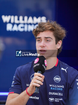 18/10/2024 - Franco Colapinto (ARG) - Williams Racing - Williams FW46 - Mercedes during the Formula 1 Pirelli United States Grand Prix 2024, scheduled to take place at Circuit of Americas in Austin, TX (USA) Sept 18-20, 2024 - FORMULA 1 PIRELLI UNITED STATES GRAND PRIX 2024 - PRACTICE - FORMULA 1 - MOTORI