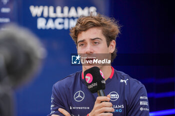 18/10/2024 - Franco Colapinto (ARG) - Williams Racing - Williams FW46 - Mercedes during the Formula 1 Pirelli United States Grand Prix 2024, scheduled to take place at Circuit of Americas in Austin, TX (USA) Sept 18-20, 2024 - FORMULA 1 PIRELLI UNITED STATES GRAND PRIX 2024 - PRACTICE - FORMULA 1 - MOTORI