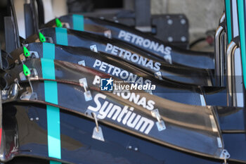 18/10/2024 - Mercedes-AMG Petronas F1 Teamfront wings during the Formula 1 Pirelli United States Grand Prix 2024, scheduled to take place at Circuit of Americas in Austin, TX (USA) Sept 18-20, 2024 - FORMULA 1 PIRELLI UNITED STATES GRAND PRIX 2024 - PRACTICE - FORMULA 1 - MOTORI