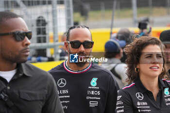 18/10/2024 - Lewis Hamilton (GBR) - Mercedes-AMG PETRONAS F1 Team - Mercedes W15 - Mercedes E Performance during the Formula 1 Pirelli United States Grand Prix 2024, scheduled to take place at Circuit of Americas in Austin, TX (USA) Sept 18-20, 2024 - FORMULA 1 PIRELLI UNITED STATES GRAND PRIX 2024 - PRACTICE - FORMULA 1 - MOTORI