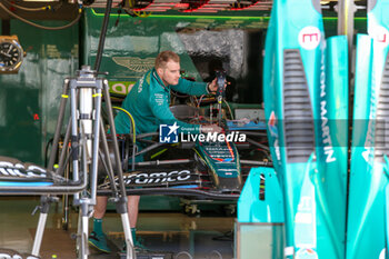 18/10/2024 - Aston Martin Aramco F1 Team during the Formula 1 Pirelli United States Grand Prix 2024, scheduled to take place at Circuit of Americas in Austin, TX (USA) Sept 18-20, 2024 - FORMULA 1 PIRELLI UNITED STATES GRAND PRIX 2024 - PRACTICE - FORMULA 1 - MOTORI