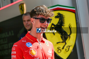 18/10/2024 - Oliver Bearman (GBR) - Reserve Driver, Scuderia Ferrari during the Formula 1 Pirelli United States Grand Prix 2024, scheduled to take place at Circuit of Americas in Austin, TX (USA) Sept 18-20, 2024 - FORMULA 1 PIRELLI UNITED STATES GRAND PRIX 2024 - PRACTICE - FORMULA 1 - MOTORI