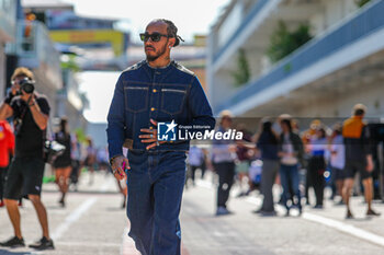 18/10/2024 - Lewis Hamilton (GBR) - Mercedes-AMG PETRONAS F1 Team - Mercedes W15 - Mercedes E Performance during the Formula 1 Pirelli United States Grand Prix 2024, scheduled to take place at Circuit of Americas in Austin, TX (USA) Sept 18-20, 2024 - FORMULA 1 PIRELLI UNITED STATES GRAND PRIX 2024 - PRACTICE - FORMULA 1 - MOTORI