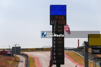 18/10/2024 - Track Preparation during the Formula 1 Pirelli United States Grand Prix 2024, scheduled to take place at Circuit of Americas in Austin, TX (USA) Sept 18-20, 2024 - FORMULA 1 PIRELLI UNITED STATES GRAND PRIX 2024 - PRACTICE - FORMULA 1 - MOTORI