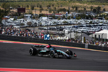 18/10/2024 - George Russell (GBR) - Mercedes-AMG PETRONAS F1 Team - Mercedes W15 - Mercedes E Performance during the Formula 1 Pirelli United States Grand Prix 2024, scheduled to take place at Circuit of Americas in Austin, TX (USA) Sept 18-20, 2024 - FORMULA 1 PIRELLI UNITED STATES GRAND PRIX 2024 - PRACTICE - FORMULA 1 - MOTORI