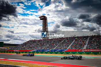 18/10/2024 - Lewis Hamilton (GBR) - Mercedes-AMG PETRONAS F1 Team - Mercedes W15 - Mercedes E Performance during the Formula 1 Pirelli United States Grand Prix 2024, scheduled to take place at Circuit of Americas in Austin, TX (USA) Sept 18-20, 2024 - FORMULA 1 PIRELLI UNITED STATES GRAND PRIX 2024 - PRACTICE - FORMULA 1 - MOTORI