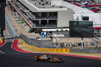 18/10/2024 - Oscar Piastri (AUS) - McLaren Formula 1 Team - McLaren MCL38 - Mercedes
 during the Formula 1 Pirelli United States Grand Prix 2024, scheduled to take place at Circuit of Americas in Austin, TX (USA) Sept 18-20, 2024 - FORMULA 1 PIRELLI UNITED STATES GRAND PRIX 2024 - PRACTICE - FORMULA 1 - MOTORI