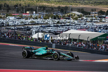 18/10/2024 - Fernando Alonso (ESP) - Aston Martin Aramco F1 Team - Aston Martin AMR24 - Mercedes during the Formula 1 Pirelli United States Grand Prix 2024, scheduled to take place at Circuit of Americas in Austin, TX (USA) Sept 18-20, 2024 - FORMULA 1 PIRELLI UNITED STATES GRAND PRIX 2024 - PRACTICE - FORMULA 1 - MOTORI