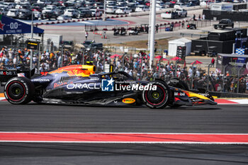 18/10/2024 - Sergio Perez (MEX) - Oracle Red Bull Racing - Red Bull RB20 - Honda RBPT during the Formula 1 Pirelli United States Grand Prix 2024, scheduled to take place at Circuit of Americas in Austin, TX (USA) Sept 18-20, 2024 - FORMULA 1 PIRELLI UNITED STATES GRAND PRIX 2024 - PRACTICE - FORMULA 1 - MOTORI