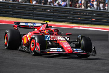 18/10/2024 - Carlos Sainz Jr. (ESP) - Scuderia Ferrari - Ferrari SF-24 - Ferrari during the Formula 1 Pirelli United States Grand Prix 2024, scheduled to take place at Circuit of Americas in Austin, TX (USA) Sept 18-20, 2024 - FORMULA 1 PIRELLI UNITED STATES GRAND PRIX 2024 - PRACTICE - FORMULA 1 - MOTORI