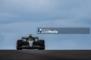 18/10/2024 - Lewis Hamilton (GBR) - Mercedes-AMG PETRONAS F1 Team - Mercedes W15 - Mercedes E Performance during the Formula 1 Pirelli United States Grand Prix 2024, scheduled to take place at Circuit of Americas in Austin, TX (USA) Sept 18-20, 2024 - FORMULA 1 PIRELLI UNITED STATES GRAND PRIX 2024 - PRACTICE - FORMULA 1 - MOTORI