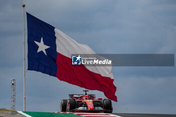 18/10/2024 - Charles Leclerc (MON) - Scuderia Ferrari - Ferrari SF-24 - Ferrari during the Formula 1 Pirelli United States Grand Prix 2024, scheduled to take place at Circuit of Americas in Austin, TX (USA) Sept 18-20, 2024 - FORMULA 1 PIRELLI UNITED STATES GRAND PRIX 2024 - PRACTICE - FORMULA 1 - MOTORI