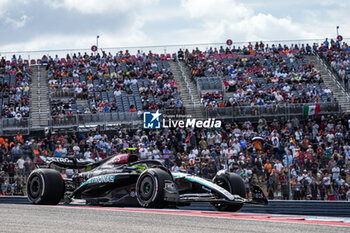 18/10/2024 - Lewis Hamilton (GBR) - Mercedes-AMG PETRONAS F1 Team - Mercedes W15 - Mercedes E Performance during the Formula 1 Pirelli United States Grand Prix 2024, scheduled to take place at Circuit of Americas in Austin, TX (USA) Sept 18-20, 2024 - FORMULA 1 PIRELLI UNITED STATES GRAND PRIX 2024 - PRACTICE - FORMULA 1 - MOTORI