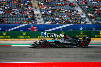 18/10/2024 - George Russell (GBR) - Mercedes-AMG PETRONAS F1 Team - Mercedes W15 - Mercedes E Performance during the Formula 1 Pirelli United States Grand Prix 2024, scheduled to take place at Circuit of Americas in Austin, TX (USA) Sept 18-20, 2024 - FORMULA 1 PIRELLI UNITED STATES GRAND PRIX 2024 - PRACTICE - FORMULA 1 - MOTORI