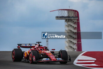 18/10/2024 - Charles Leclerc (MON) - Scuderia Ferrari - Ferrari SF-24 - Ferrari during the Formula 1 Pirelli United States Grand Prix 2024, scheduled to take place at Circuit of Americas in Austin, TX (USA) Sept 18-20, 2024 - FORMULA 1 PIRELLI UNITED STATES GRAND PRIX 2024 - PRACTICE - FORMULA 1 - MOTORI