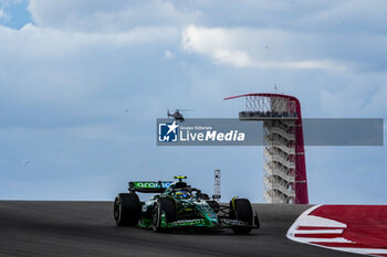 18/10/2024 - Fernando Alonso (ESP) - Aston Martin Aramco F1 Team - Aston Martin AMR24 - Mercedes during the Formula 1 Pirelli United States Grand Prix 2024, scheduled to take place at Circuit of Americas in Austin, TX (USA) Sept 18-20, 2024 - FORMULA 1 PIRELLI UNITED STATES GRAND PRIX 2024 - PRACTICE - FORMULA 1 - MOTORI