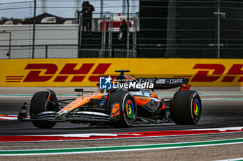 18/10/2024 - Oscar Piastri (AUS) - McLaren Formula 1 Team - McLaren MCL38 - Mercedes
 during the Formula 1 Pirelli United States Grand Prix 2024, scheduled to take place at Circuit of Americas in Austin, TX (USA) Sept 18-20, 2024 - FORMULA 1 PIRELLI UNITED STATES GRAND PRIX 2024 - PRACTICE - FORMULA 1 - MOTORI