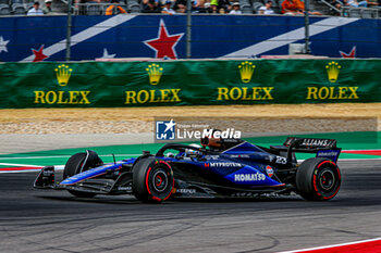 18/10/2024 - Alexander Albon (THA) - Williams Racing - Williams FW46 - Mercedes during the Formula 1 Pirelli United States Grand Prix 2024, scheduled to take place at Circuit of Americas in Austin, TX (USA) Sept 18-20, 2024 - FORMULA 1 PIRELLI UNITED STATES GRAND PRIX 2024 - PRACTICE - FORMULA 1 - MOTORI