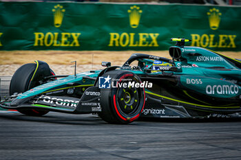 18/10/2024 - Fernando Alonso (ESP) - Aston Martin Aramco F1 Team - Aston Martin AMR24 - Mercedes during the Formula 1 Pirelli United States Grand Prix 2024, scheduled to take place at Circuit of Americas in Austin, TX (USA) Sept 18-20, 2024 - FORMULA 1 PIRELLI UNITED STATES GRAND PRIX 2024 - PRACTICE - FORMULA 1 - MOTORI