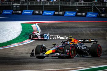 18/10/2024 - Sergio Perez (MEX) - Oracle Red Bull Racing - Red Bull RB20 - Honda RBPT during the Formula 1 Pirelli United States Grand Prix 2024, scheduled to take place at Circuit of Americas in Austin, TX (USA) Sept 18-20, 2024 - FORMULA 1 PIRELLI UNITED STATES GRAND PRIX 2024 - PRACTICE - FORMULA 1 - MOTORI