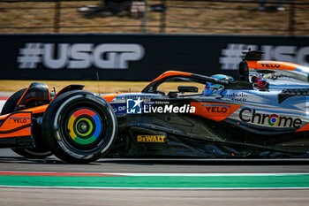 18/10/2024 - Oscar Piastri (AUS) - McLaren Formula 1 Team - McLaren MCL38 - Mercedes
 during the Formula 1 Pirelli United States Grand Prix 2024, scheduled to take place at Circuit of Americas in Austin, TX (USA) Sept 18-20, 2024 - FORMULA 1 PIRELLI UNITED STATES GRAND PRIX 2024 - PRACTICE - FORMULA 1 - MOTORI