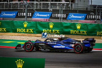 18/10/2024 - Alexander Albon (THA) - Williams Racing - Williams FW46 - Mercedes during the Formula 1 Pirelli United States Grand Prix 2024, scheduled to take place at Circuit of Americas in Austin, TX (USA) Sept 18-20, 2024 - FORMULA 1 PIRELLI UNITED STATES GRAND PRIX 2024 - PRACTICE - FORMULA 1 - MOTORI