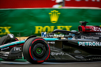 18/10/2024 - George Russell (GBR) - Mercedes-AMG PETRONAS F1 Team - Mercedes W15 - Mercedes E Performance during the Formula 1 Pirelli United States Grand Prix 2024, scheduled to take place at Circuit of Americas in Austin, TX (USA) Sept 18-20, 2024 - FORMULA 1 PIRELLI UNITED STATES GRAND PRIX 2024 - PRACTICE - FORMULA 1 - MOTORI