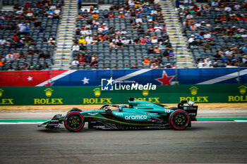 18/10/2024 - Lance Stroll (CAN) - Aston Martin Aramco F1 Team - Aston Martin AMR24 - Mercedes during the Formula 1 Pirelli United States Grand Prix 2024, scheduled to take place at Circuit of Americas in Austin, TX (USA) Sept 18-20, 2024 - FORMULA 1 PIRELLI UNITED STATES GRAND PRIX 2024 - PRACTICE - FORMULA 1 - MOTORI