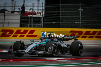 18/10/2024 - George Russell (GBR) - Mercedes-AMG PETRONAS F1 Team - Mercedes W15 - Mercedes E Performancethe Formula 1 Pirelli United States Grand Prix 2024, scheduled to take place at Circuit of Americas in Austin, TX (USA) Sept 18-20, 2024 - FORMULA 1 PIRELLI UNITED STATES GRAND PRIX 2024 - PRACTICE - FORMULA 1 - MOTORI