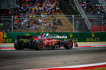 18/10/2024 - Carlos Sainz Jr. (ESP) - Scuderia Ferrari - Ferrari SF-24 - Ferrari during the Formula 1 Pirelli United States Grand Prix 2024, scheduled to take place at Circuit of Americas in Austin, TX (USA) Sept 18-20, 2024 - FORMULA 1 PIRELLI UNITED STATES GRAND PRIX 2024 - PRACTICE - FORMULA 1 - MOTORI