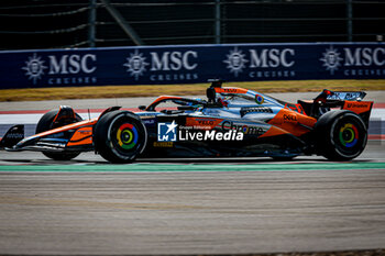 18/10/2024 - Oscar Piastri (AUS) - McLaren Formula 1 Team - McLaren MCL38 - Mercedes
 during the Formula 1 Pirelli United States Grand Prix 2024, scheduled to take place at Circuit of Americas in Austin, TX (USA) Sept 18-20, 2024 - FORMULA 1 PIRELLI UNITED STATES GRAND PRIX 2024 - PRACTICE - FORMULA 1 - MOTORI